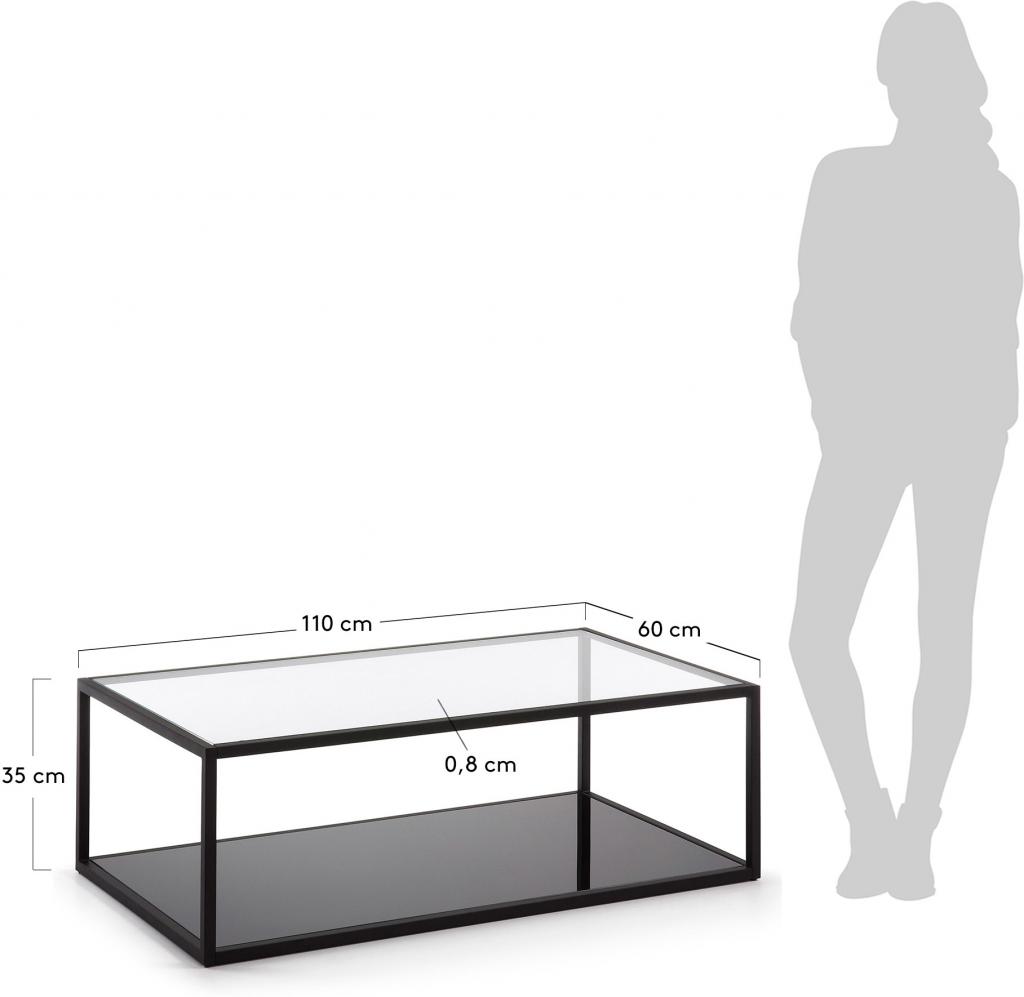 laforma salontafel glas laforma salontafel blackhill glas en staal zwart 110 x 60 laforma salontafel glas laforma salontafel blackhill glas en staal zwart 110 x 60